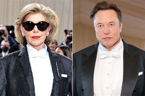 christine baranski elon musk